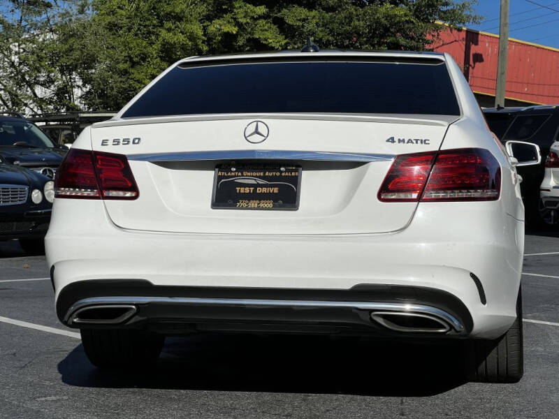 2014 Mercedes-Benz E-Class E 550 4MATIC