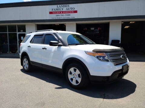 2014 Ford Explorer for sale at Landes Family Auto Sales in Attleboro MA