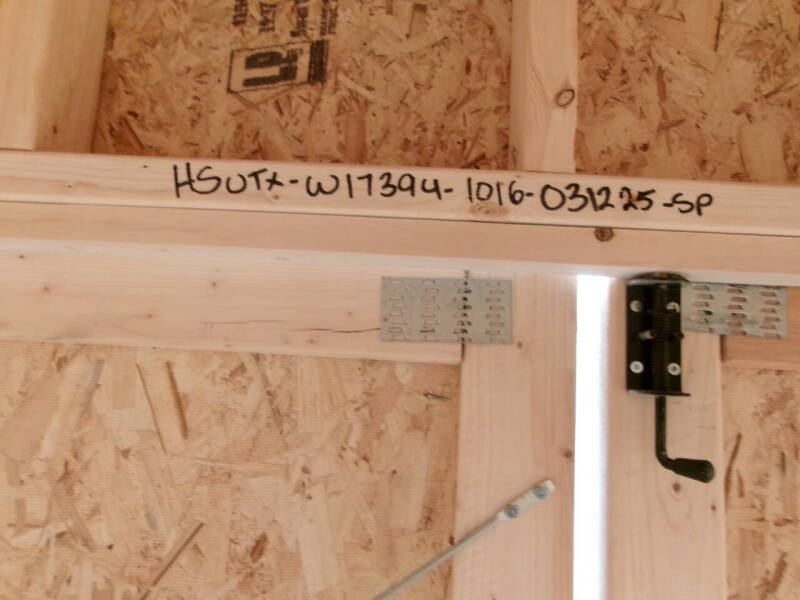 10 X 16 side utility