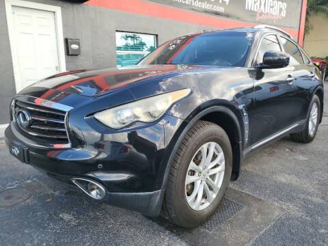 2012 Infiniti FX35 for sale at Maxicars Auto Sales in West Park FL