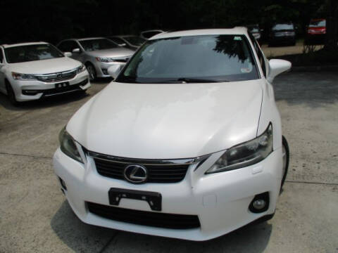 2011 Lexus CT 200h for sale at Elite Auto Wholesale in Midlothian VA