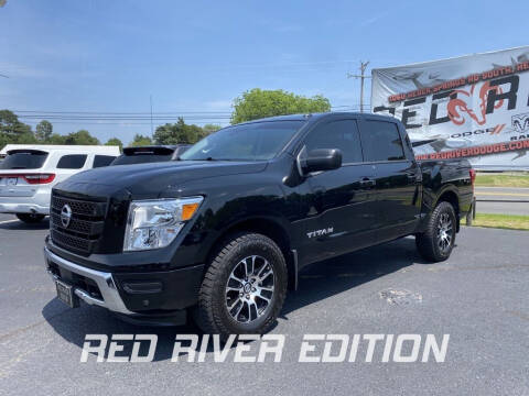 2021 Nissan Titan for sale at RED RIVER DODGE - Red River of Malvern in Malvern AR