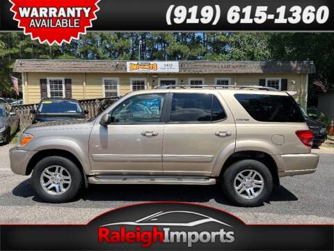 2005 Toyota Sequoia for sale at Raleigh Imports in Raleigh NC