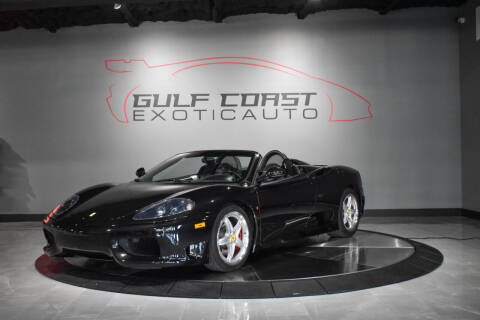 2004 Ferrari 360 Spider for sale at Gulf Coast Exotic Auto in Gulfport MS