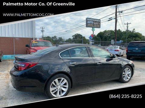 2014 Buick Regal for sale at Palmetto Motor Co. of Greenville in Greenville SC