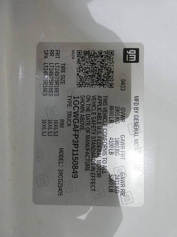 2023 Chevrolet Express 2500