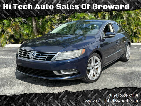 2013 Volkswagen CC for sale at Hi Tech Auto Sales Of Broward in Hollywood FL