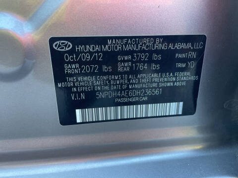 2013 Hyundai Elantra GLS