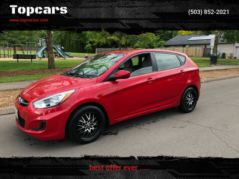 2016 Hyundai Accent for sale at Topcars in Wilsonville OR