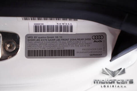 2011 Audi R8 5.2 quattro