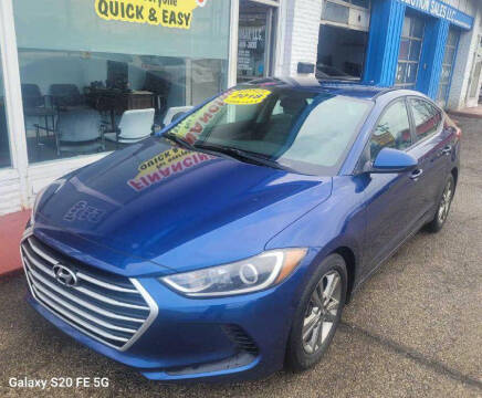 2018 Hyundai Elantra for sale at AutoMotion Sales in Franklin OH