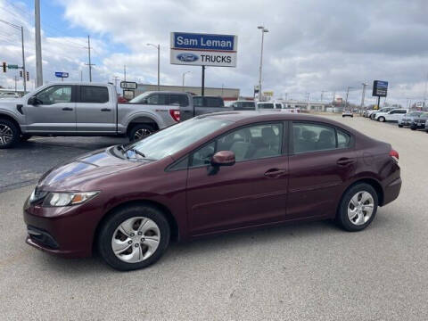 2013 Honda Civic for sale at Sam Leman Ford in Bloomington IL