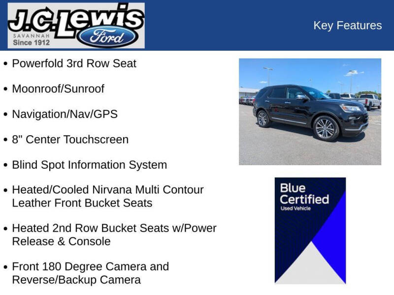 2019 Ford Explorer Platinum