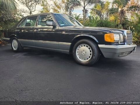 1986 Mercedes-Benz 420-Class for sale at Autohaus of Naples in Naples FL