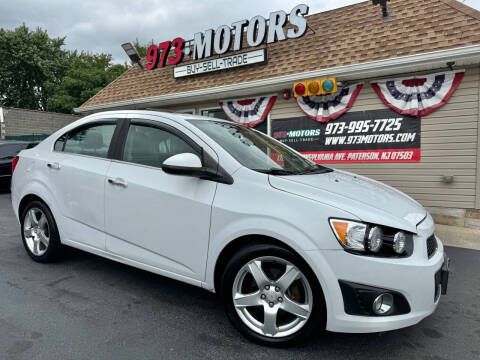 2012 Chevrolet Sonic for sale at 973 MOTORS in Paterson NJ