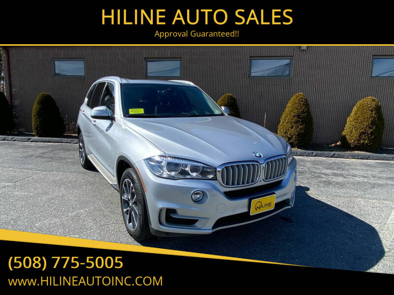 2016 BMW X5 for sale at HILINE AUTO SALES in Hyannis MA