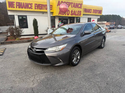 2016 Toyota Camry for sale at Acceptance Auto Sales in Lithia Springs GA