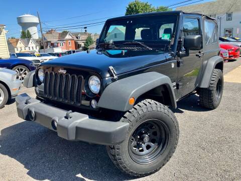 2014 Jeep Wrangler for sale at Majestic Auto Trade in Easton PA