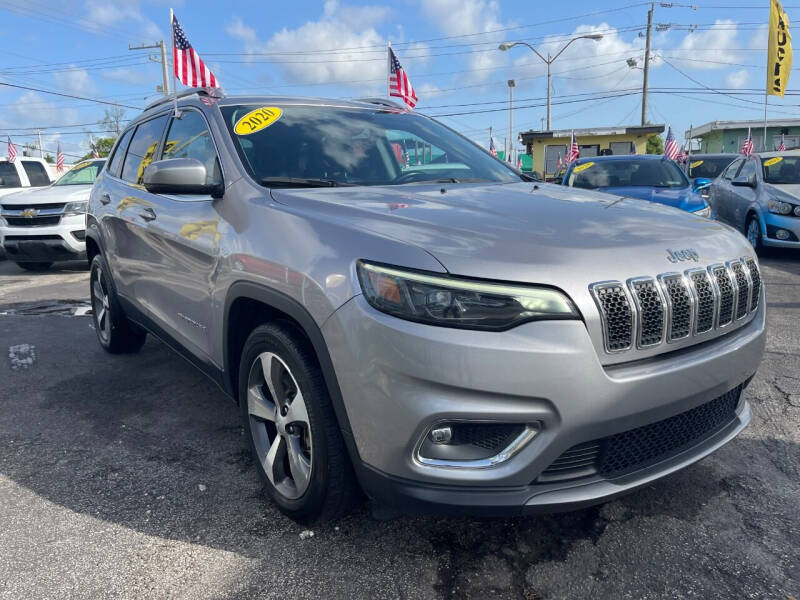2020 Jeep Cherokee for sale at MIAMI AUTO LIQUIDATORS in Miami FL