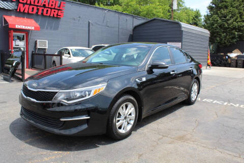 2016 Kia Optima for sale at AFFORDABLE MOTORS INC in Winston Salem NC