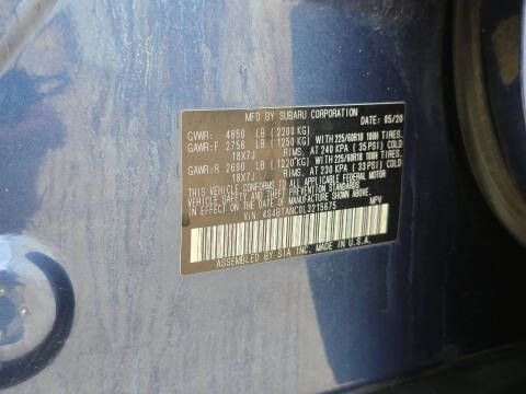 2020 Subaru Outback Limited