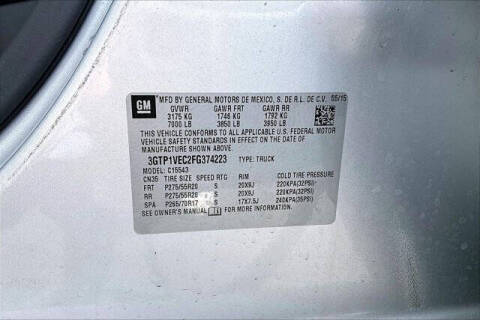 2015 GMC Sierra 1500