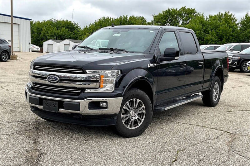 Used 2019 Ford F-150 Lariat with VIN 1FTFW1E49KFA45514 for sale in Montevideo, Minnesota