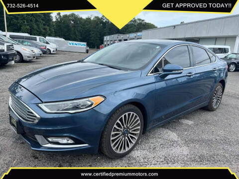 2018 Ford Fusion for sale at Certified Premium Motors in Lakewood NJ