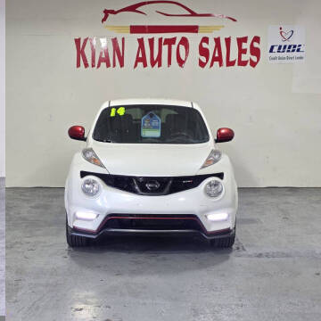 2014 Nissan JUKE for sale at Kian Auto Sales in Sacramento CA