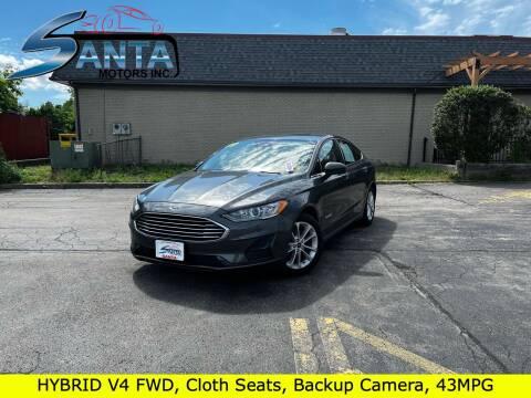 2019 Ford Fusion Hybrid for sale at Santa Motors Inc in Rochester NY