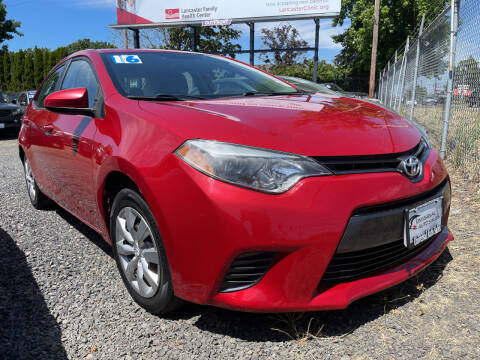 2016 Toyota Corolla for sale at Universal Auto Sales in Salem OR