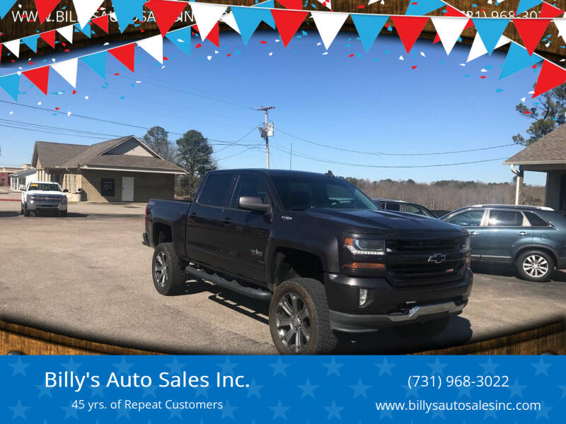 2016 Chevrolet Silverado 1500 for sale at Billy's Auto Sales in Lexington TN