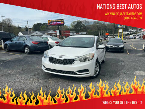 2016 Kia Forte for sale at Nations Best Autos in Decatur GA