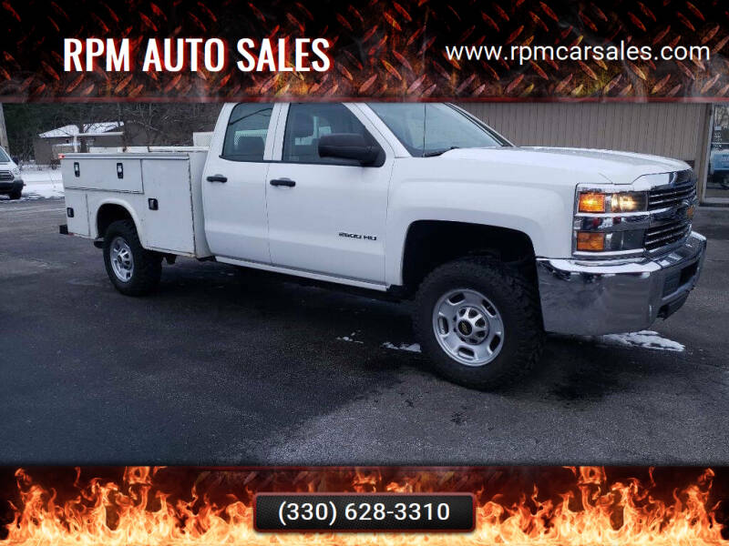 2016 Chevrolet Silverado 2500HD for sale at RPM Auto Sales in Mogadore OH