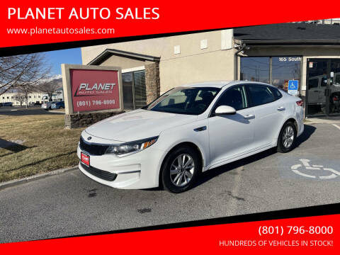 2016 Kia Optima for sale at PLANET AUTO SALES in Lindon UT