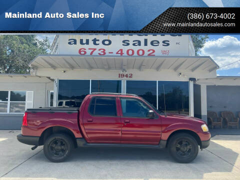 2003 Ford Explorer Sport Trac for sale at Mainland Auto Sales Inc in Daytona Beach FL