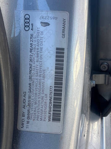 2017 Audi A6 2.0T quattro Premium