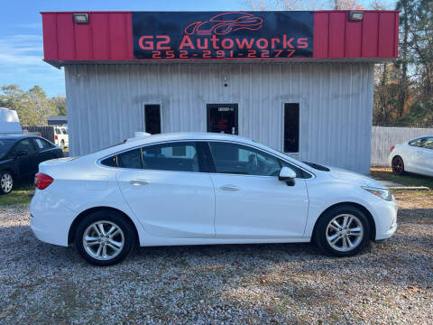 2016 Chevrolet Cruze for sale at G2 Autoworks in Elm City NC