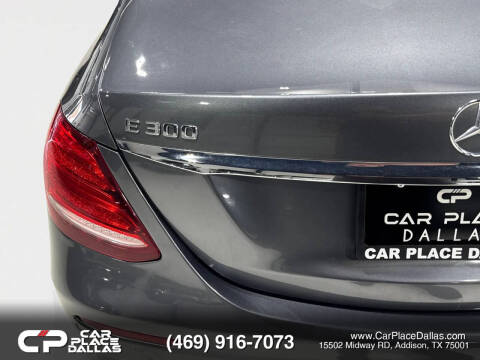 2018 Mercedes-Benz E-Class E 300