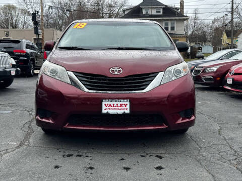2013 Toyota Sienna for sale at Valley Auto Finance in Warren OH