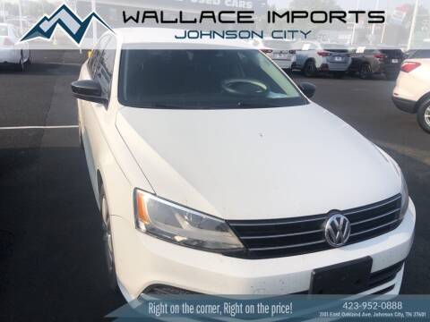 2015 Volkswagen Jetta for sale at WALLACE IMPORTS OF JOHNSON CITY in Johnson City TN
