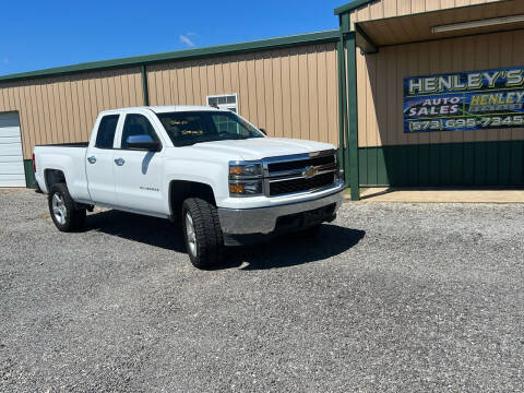 2015 Chevrolet Silverado 1500 for sale at Steves Auto Sales in Steele MO