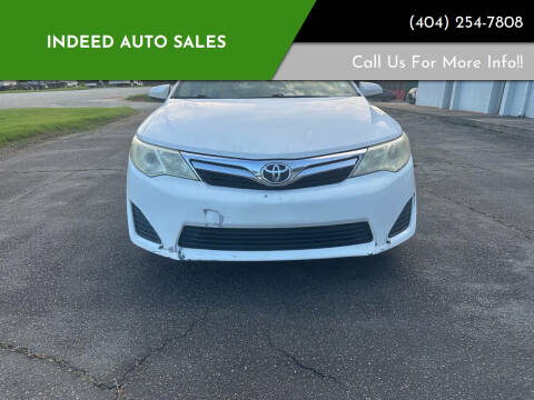 2012 Toyota Camry for sale at Indeed Auto Sales in Lawrenceville GA