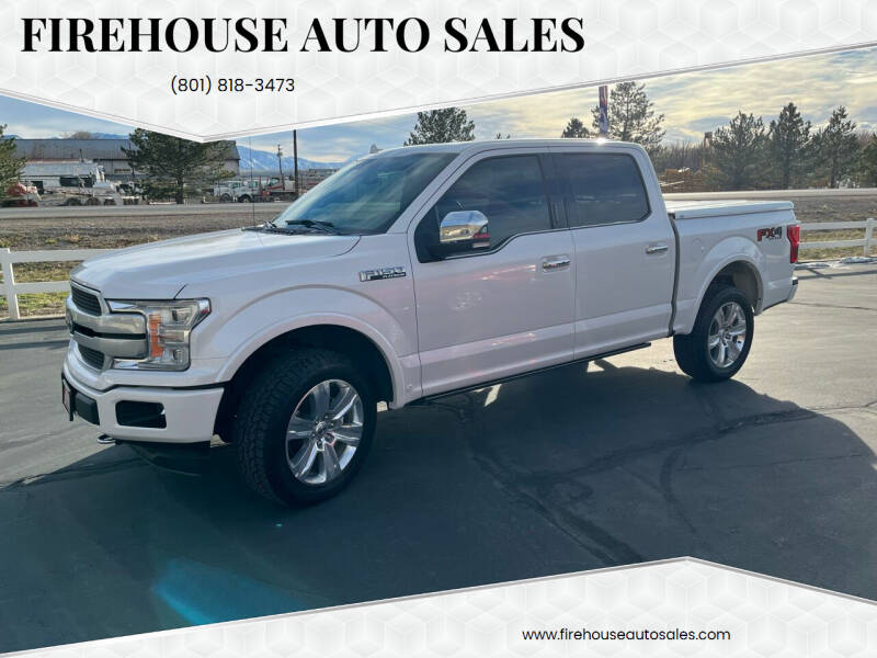 2018 Ford F-150 for sale at Firehouse Auto Sales in Springville UT