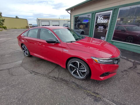 2022 Honda Accord Hybrid for sale at K & S Auto Sales in Smithfield UT
