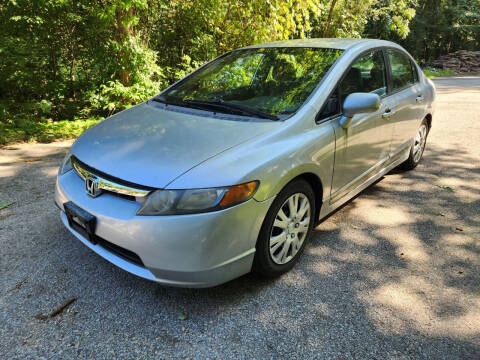 2007 Honda Civic for sale at Cappy's Automotive in Whitinsville MA
