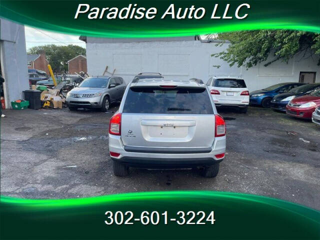 2012 Jeep Compass for sale at Paradise Auto in Wilmington, DE