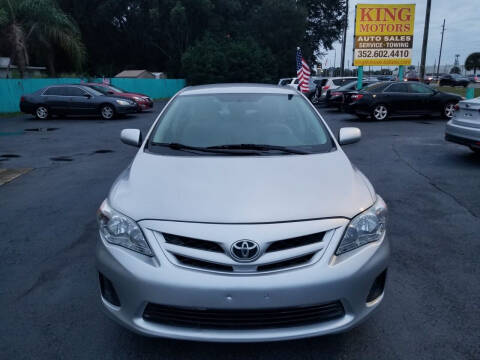 2011 Toyota Corolla for sale at King Motors Auto Sales LLC in Mount Dora FL