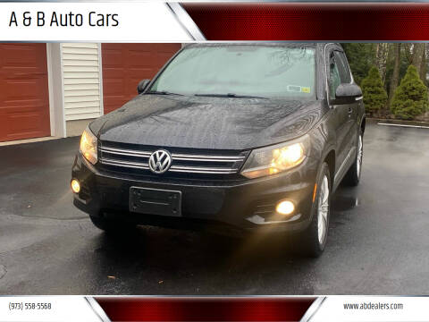 2012 Volkswagen Tiguan for sale at A & B Auto Cars in Newark NJ
