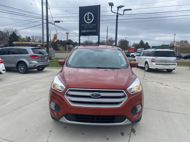 2019 Ford Escape for sale at ORCHARD LAKE AUTO SALES INC in Farmington Hills, MI